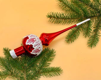 Cimier De Sapin De Noël - Décoration Sommet 28cm, Design Double Couche Vintage, Pour Intérieur/extérieur - 7