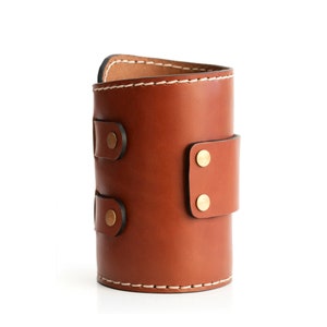 Leather Pencil Holder, Pencil Case, Pen Holder, Pen Stand, Pen Cup, Office Decor, Makeup Brush Holder, Office Organiser, Office Storage