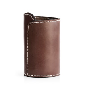Leather Pencil Holder, Pencil Case, Pen Holder, Pen Stand, Pen Cup, Office Decor, Makeup Brush Holder, Office Organiser, Office Storage