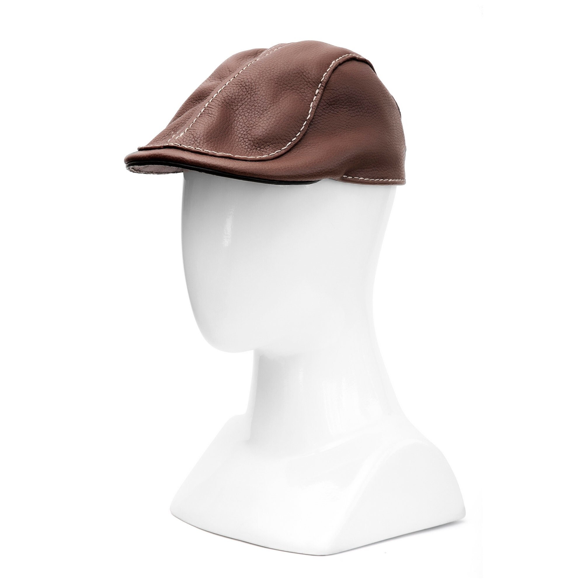 Leather Ivy Caps 