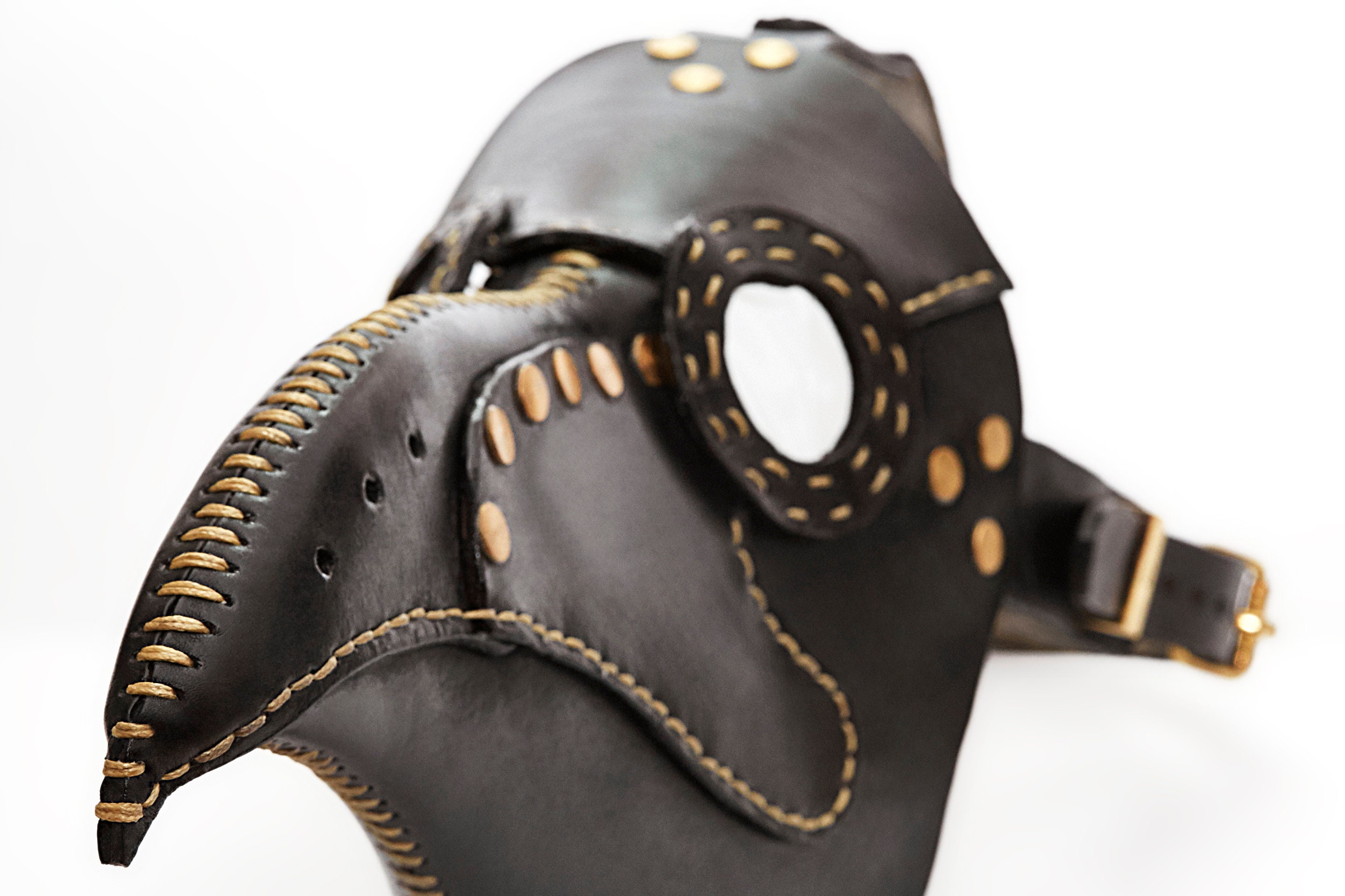 Leather PLAGUE Mask Etsy