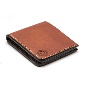 Cartera de cuero para hombres, Cartera de cuero para hombres, Cartera plegable para hombres, Cartera plegable de cuero, Cartera de cuero clásica, regalo de Navidad, día del padre