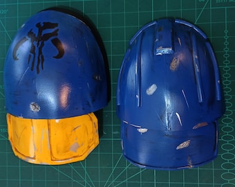 Zware infanterie Mandalorian schouders Pauldron sjabloon patroon schuim