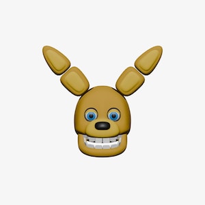 Spring Bonnie Movie Version Full Wearable Head Template for EVA Foam (PDO)