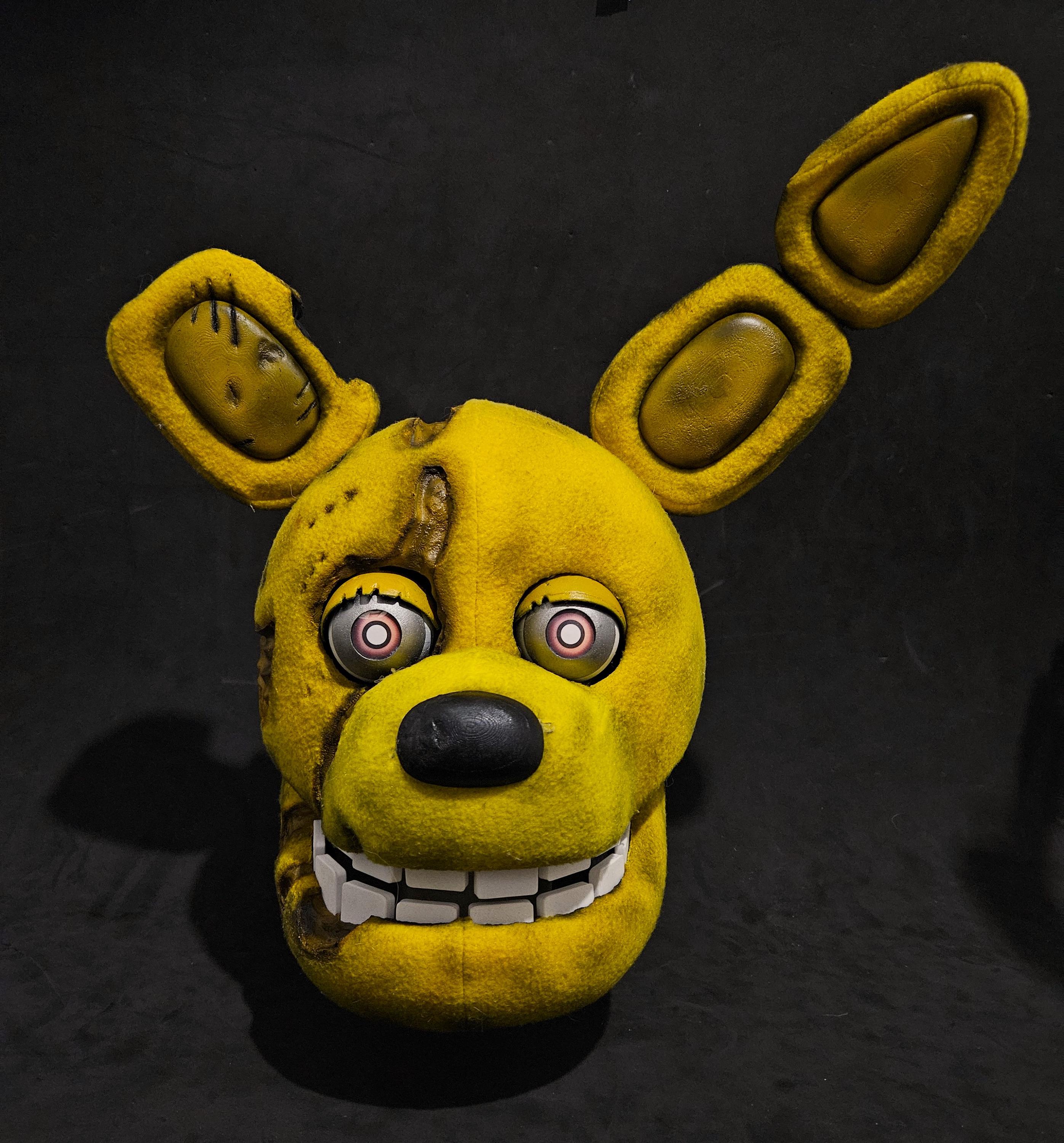 Yellow Rabbit Cosplay Head Spring Bonnie ( FNAF Movie Version ) - Etsy