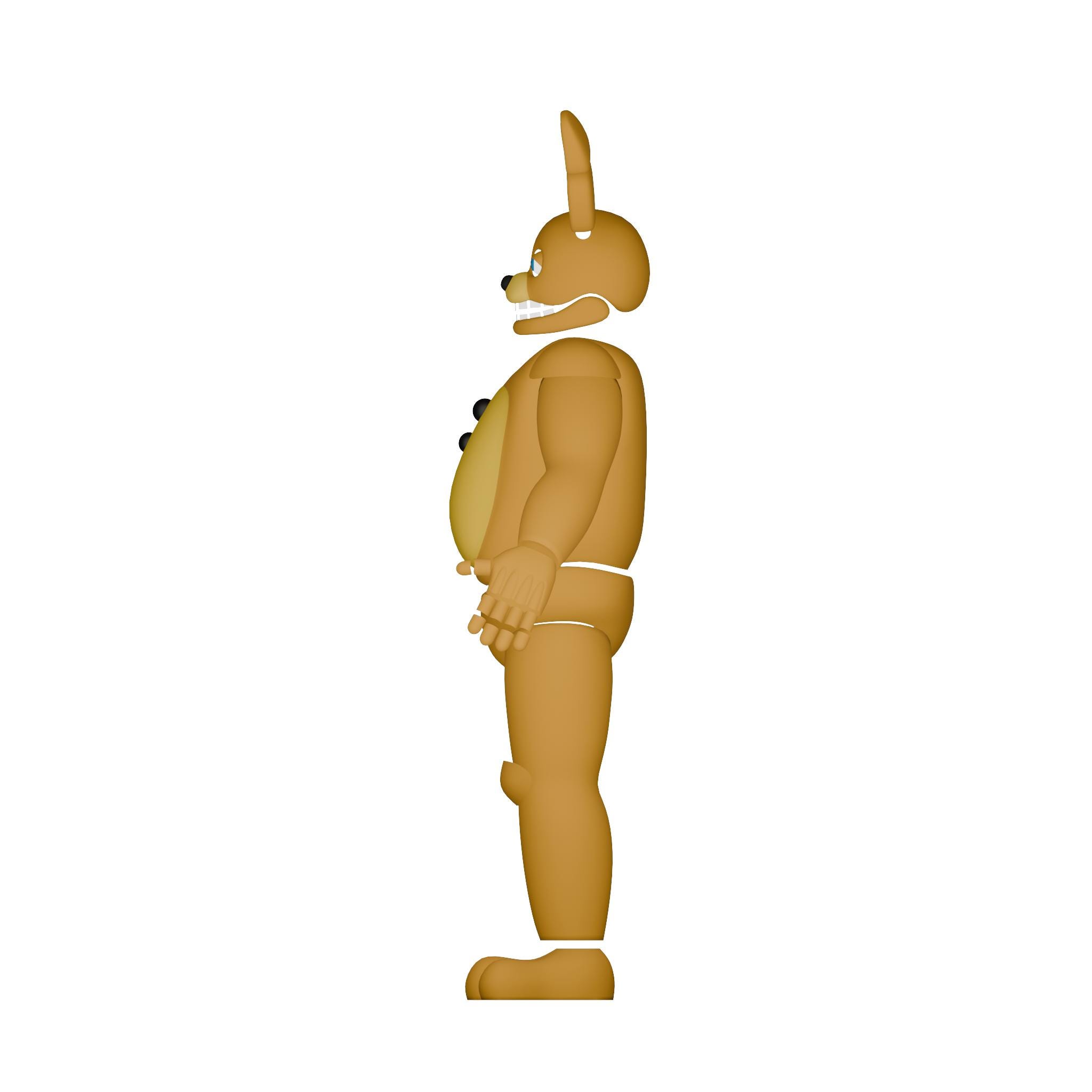 FNAF Spring Bonnie Movie Suit Template Full Body EVA Foam (PDO ...