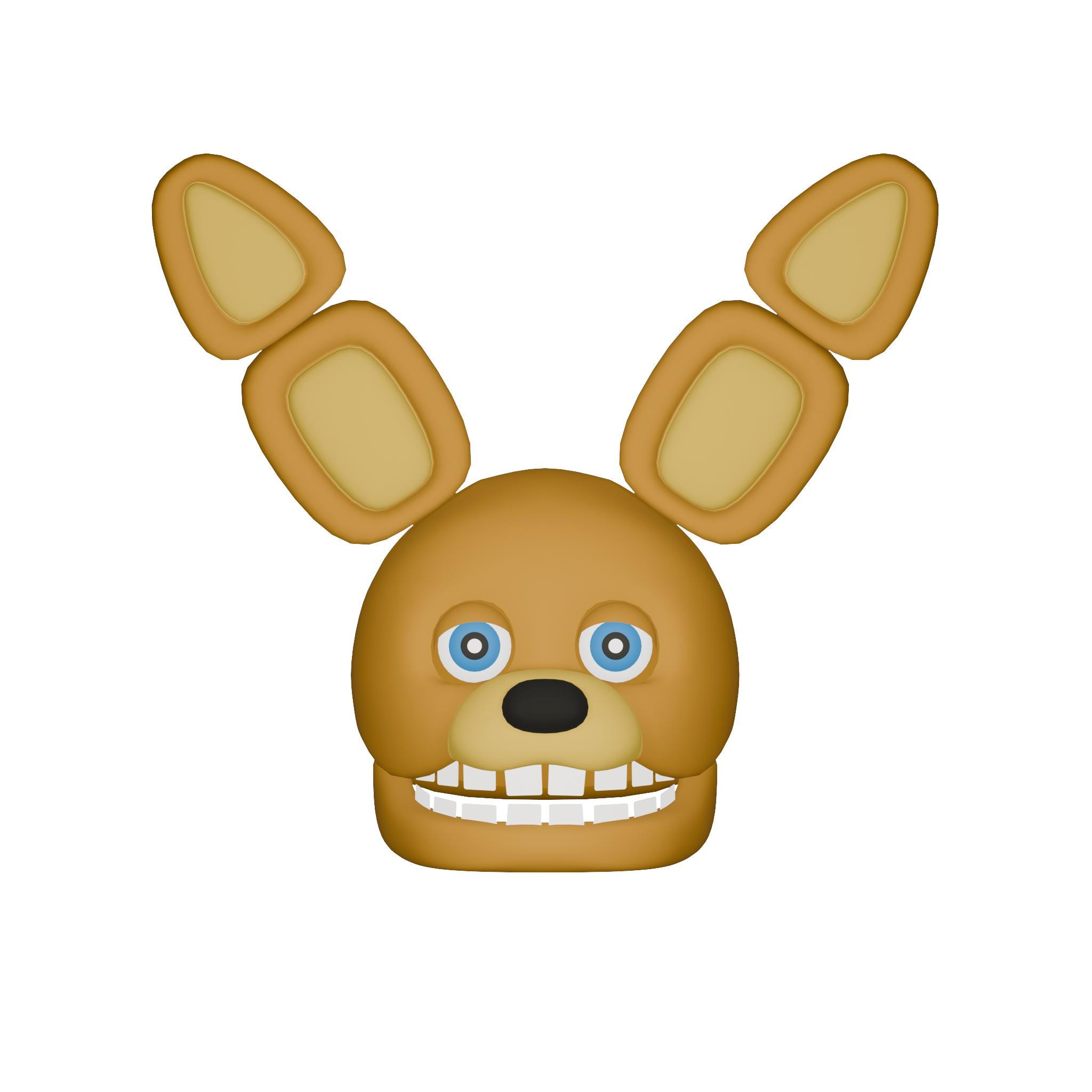 Spring Bonnie Movie Version Full Wearable Head Template for EVA Foam ...