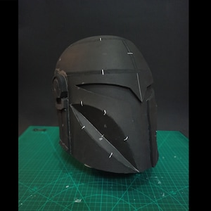Bo Katan Helmet Foam Template , The mandalorian Season 2 Pattern