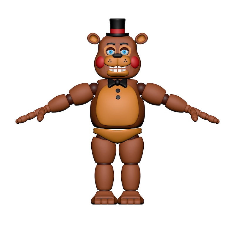 Freddy Fazbear Costume 3d Printing - Etsy