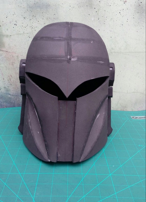 Bo Katan Helmet Foam Template The Mandalorian Season 2 Etsy
