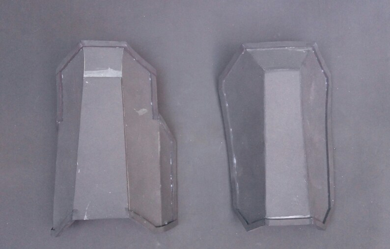 Thigh Mandalorian Heavy Infantry Armor template Codpiece Kness Boots Eva Foam pattern.