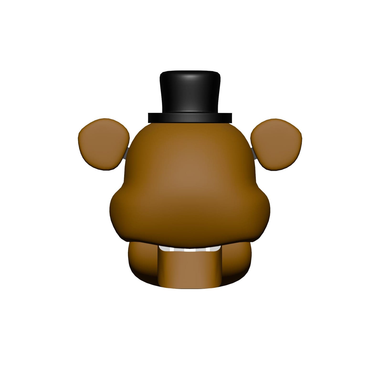 Freddy Fazbear Wearable Helmet Mask Template for EVA Foam (PDO) Custom ...