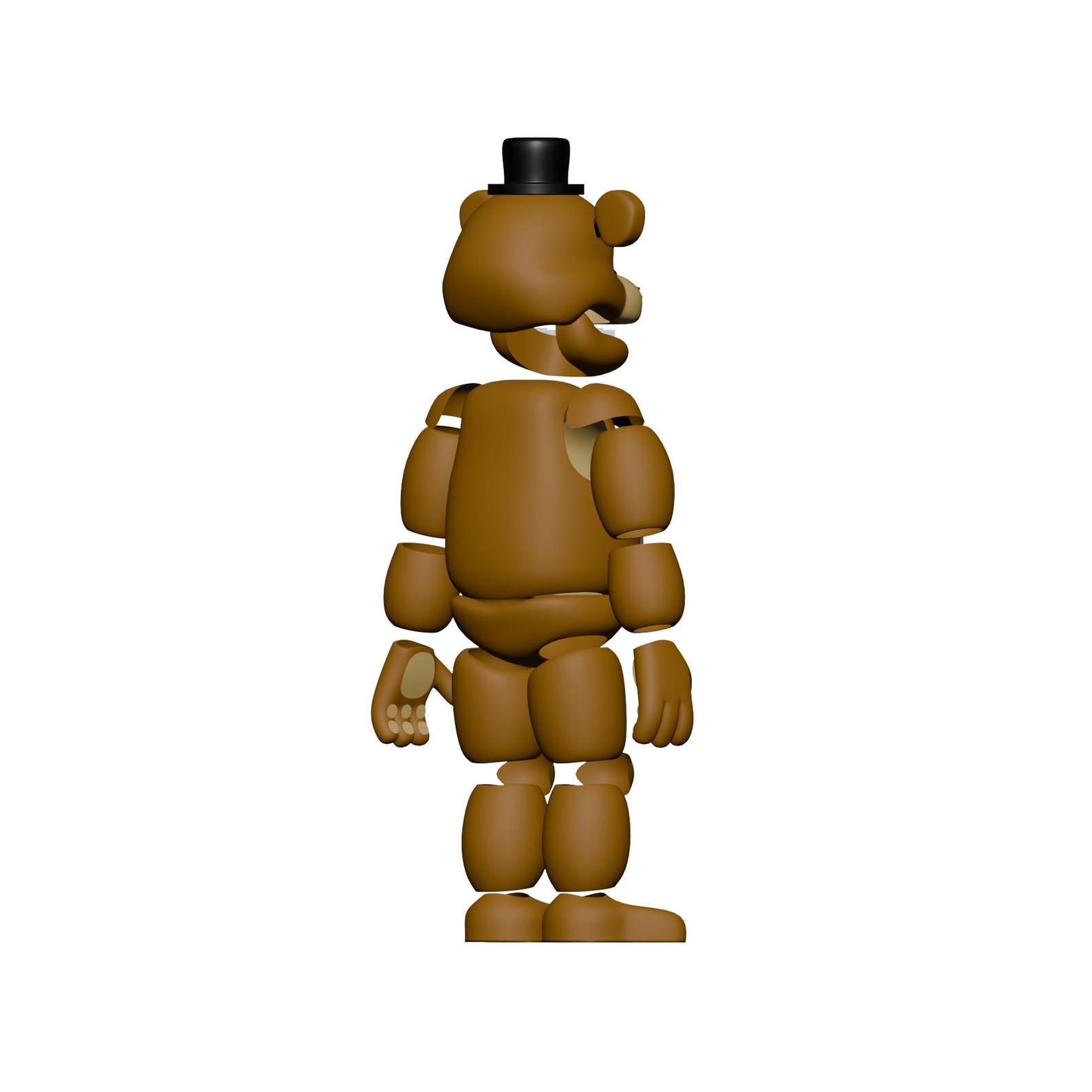 Freddy Fazbear Wearable Armor and Helmet Mask Template for EVA Foam ...