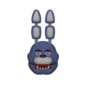 Bonnie Furry Wearable Helmet Mask Template for EVA foam (PDO) Head Bonnie Furry Foam Files