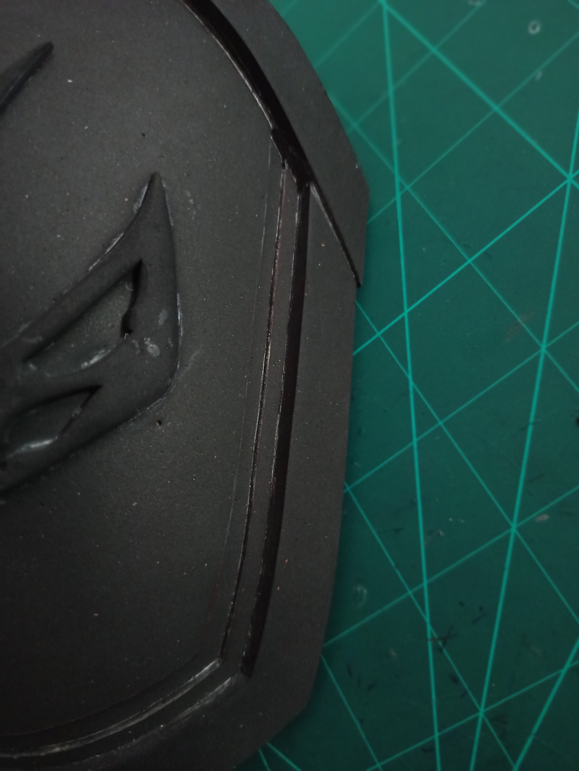 Mandalorian Beskar Shoulder Armor Pauldron Pattern , Foam Templates ...