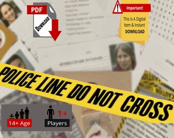 Unsolved Case Files Printable - Etsy