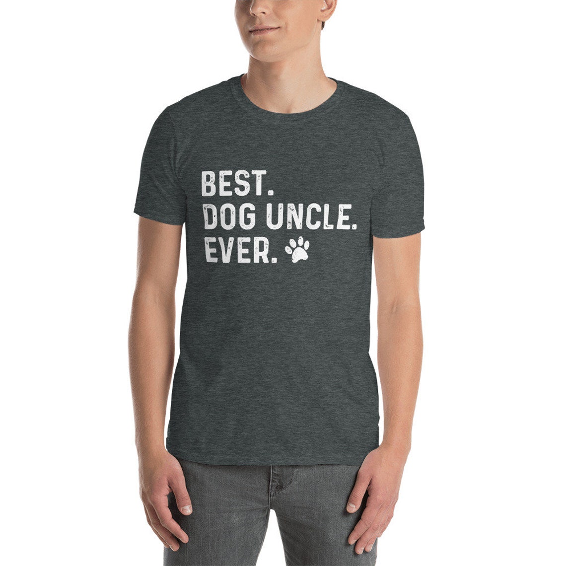 Dog uncle Tshirt Best Dog Uncle Ever dog lover shirt Fur Etsy
