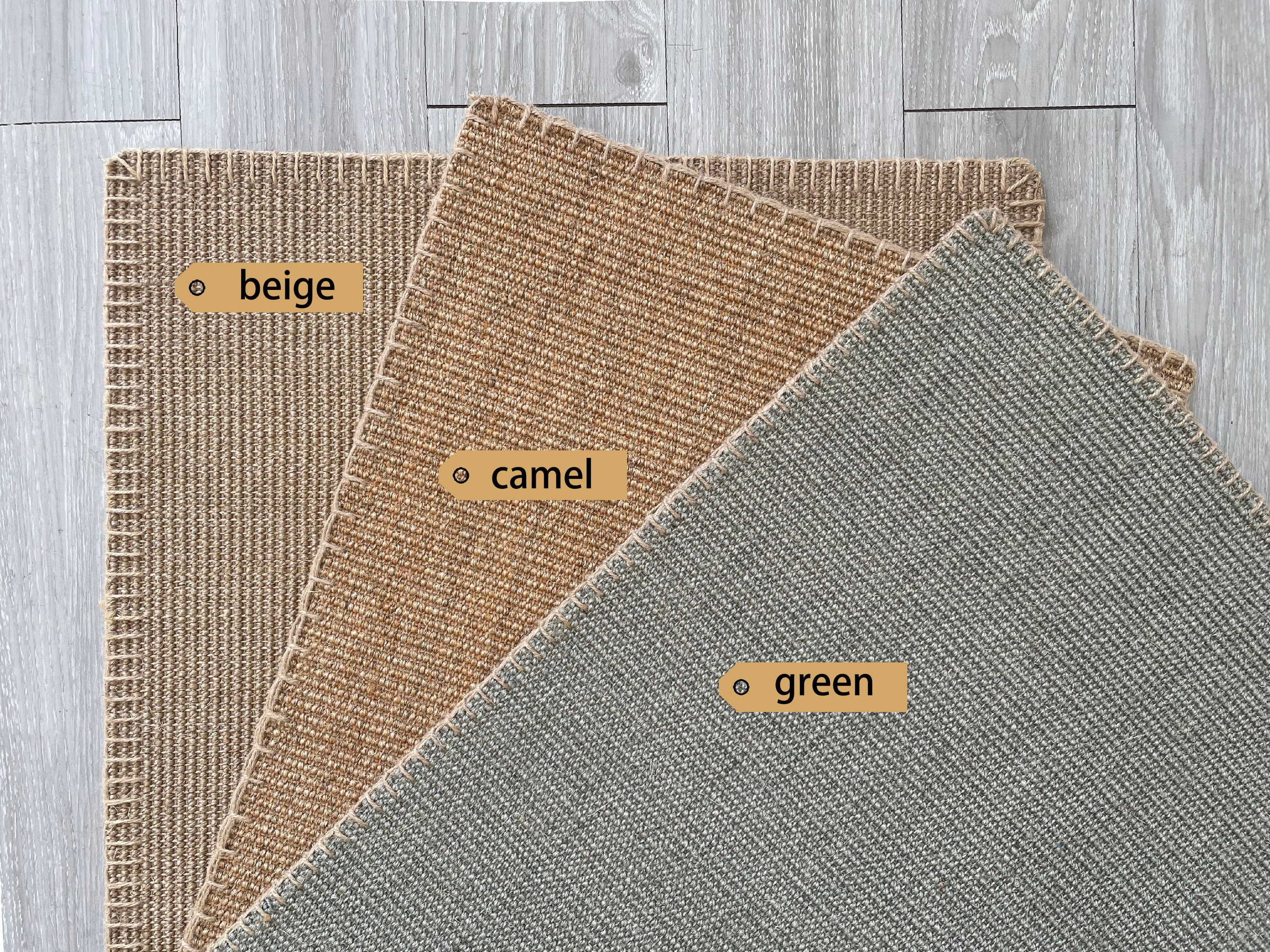 Sisal rug,Jute,runner,durable,indoor,natural fiber,non slip,living room,bedroom,dining room,4mm thickness,size customized.