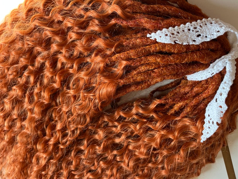 Synthetic Dreads Curly Faux Dreads Hair Accessories Dreadlocks