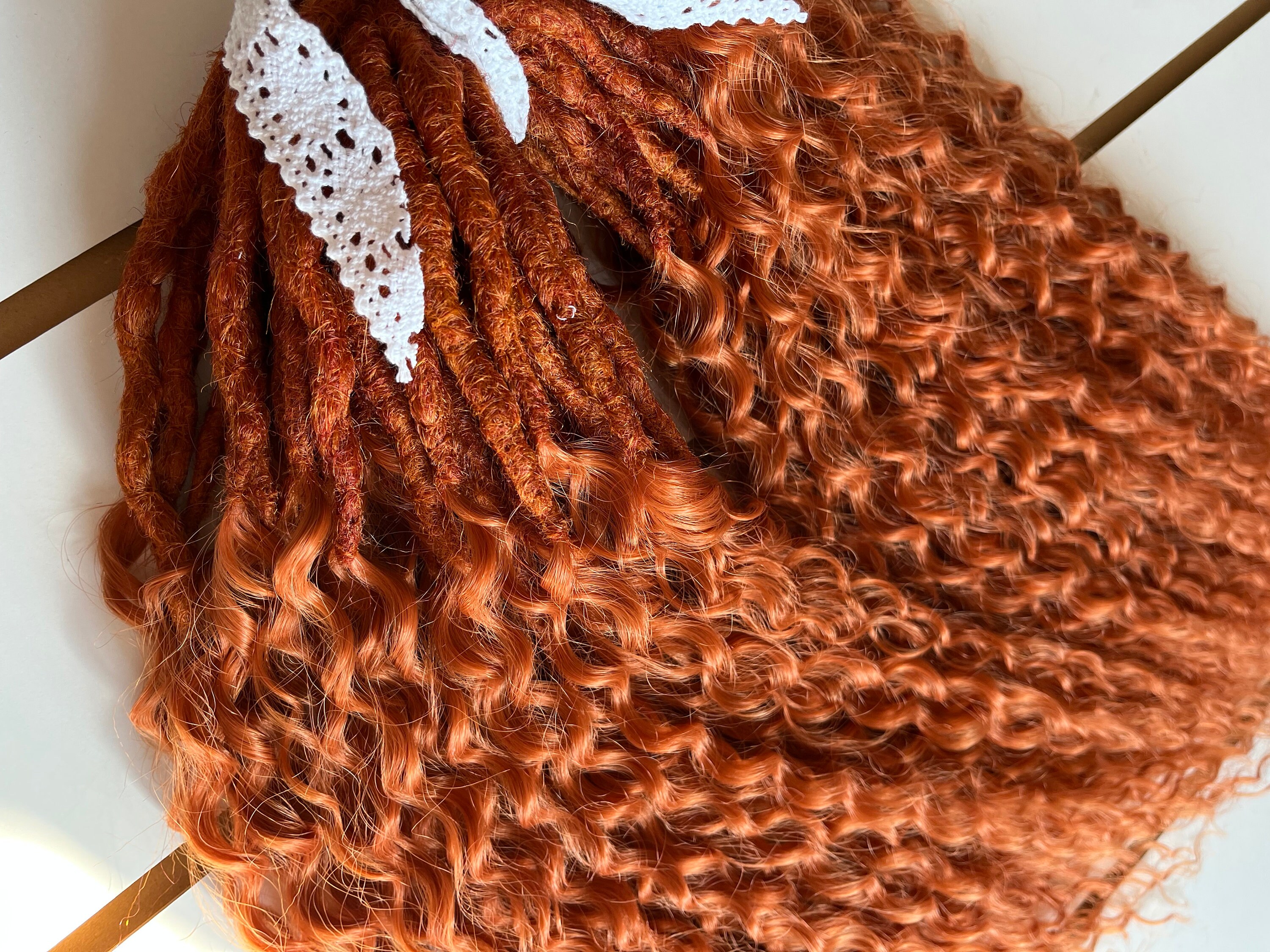 Synthetic Dreads Curly Faux Dreads Hair Accessories Dreadlocks