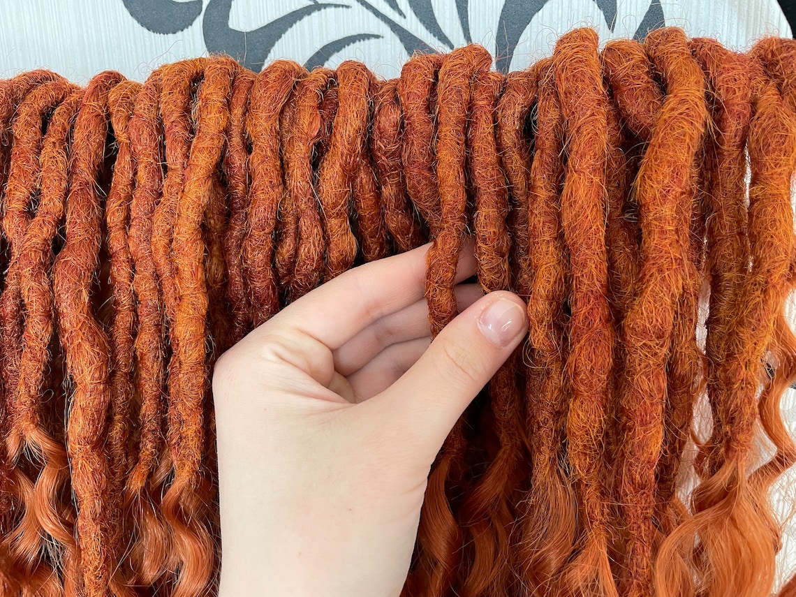 Synthetic Dreads Curly Faux Dreads Hair Accessories Dreadlocks Etsy