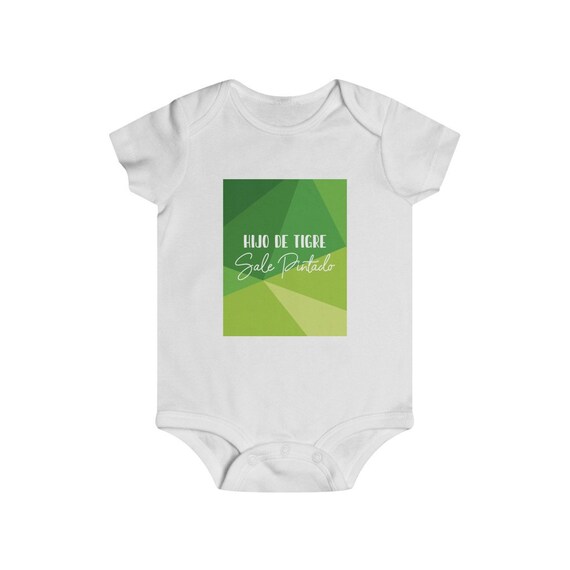 Hijo De Tigre Infant Snap Tee Infant Onsies Infant Etsy