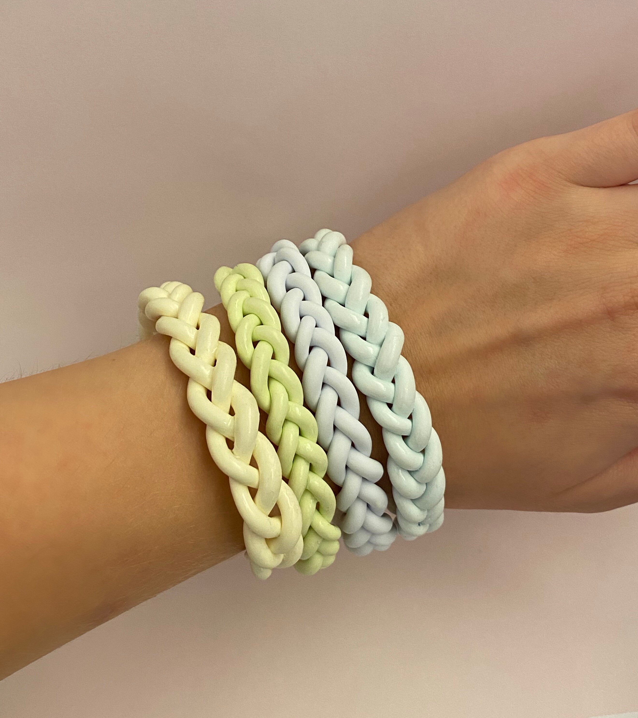 Pastel bracelets personalized friendship bracelets pastel Etsy