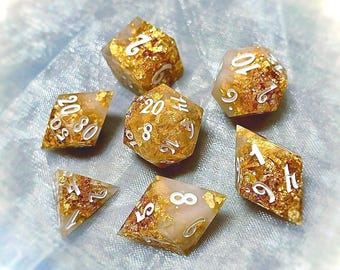 DIVINE SMITE Dice | Handmade Resin Set Made in Italy for Tabletop Gamer, RPG, DnD, Dungeons and Dragons | Fast Shipping Option at Checkout