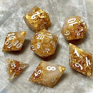 DIVINE SMITE Dice | Handmade Resin Set Made in Italy with Box for DnD, Dungeons and Dragons, Pathfinder | Fast Delivery Options at Checkout