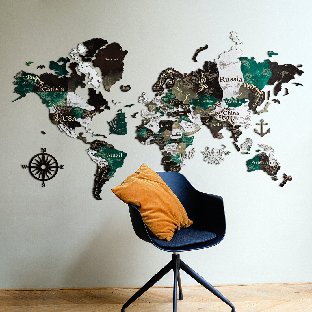 3D Map to Pin Trips Extra Large - Il 1080xN.5366567417 C8tu
