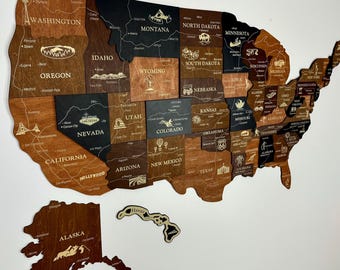 USA Wandkarte, USA Landkarte, USA Landkarte, USA Landkarte, USA Pinnwand, Pinwand, USA Landkarte, USA Landkarte mit Pins