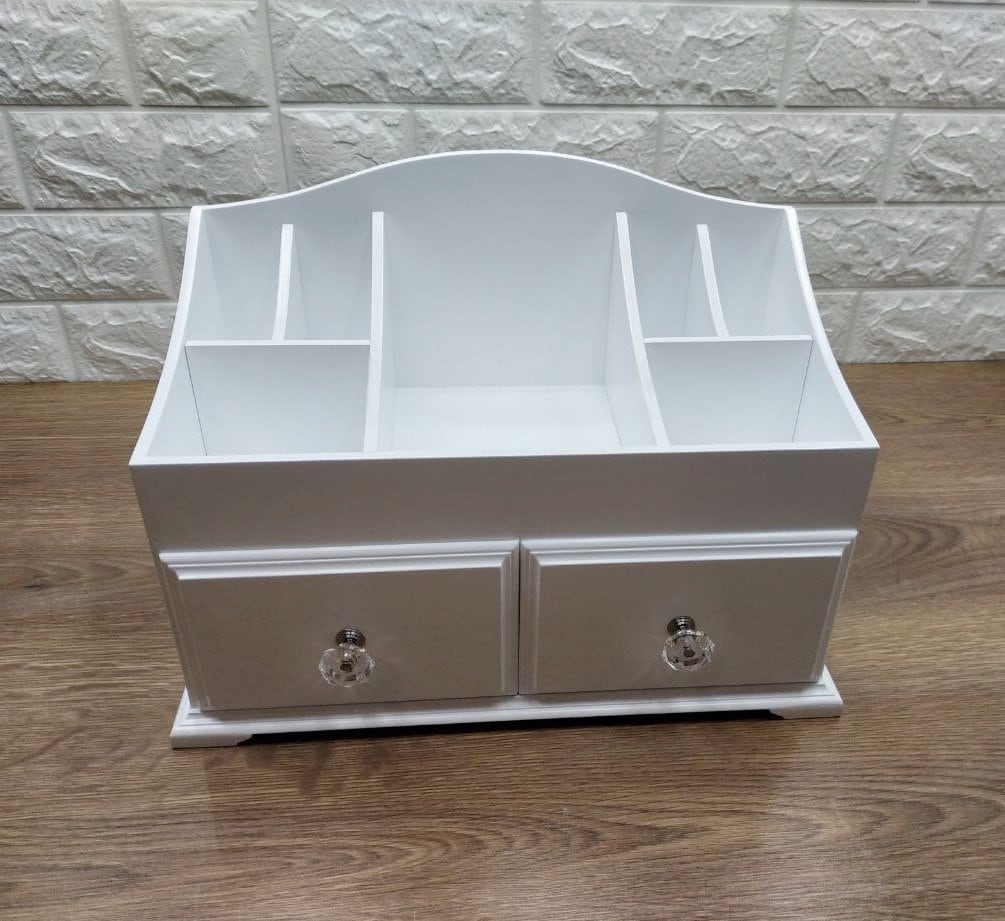 Personalized Makeup organizer Wooden makeup organizer Makeup Etsy