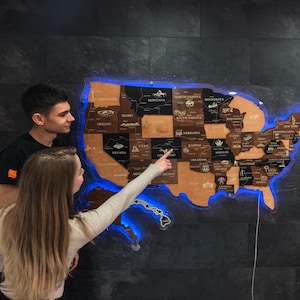 American map with pins,US map with pins,Wooden push pin map United States,US map with states,Push pin map of Usa,United States map for wall