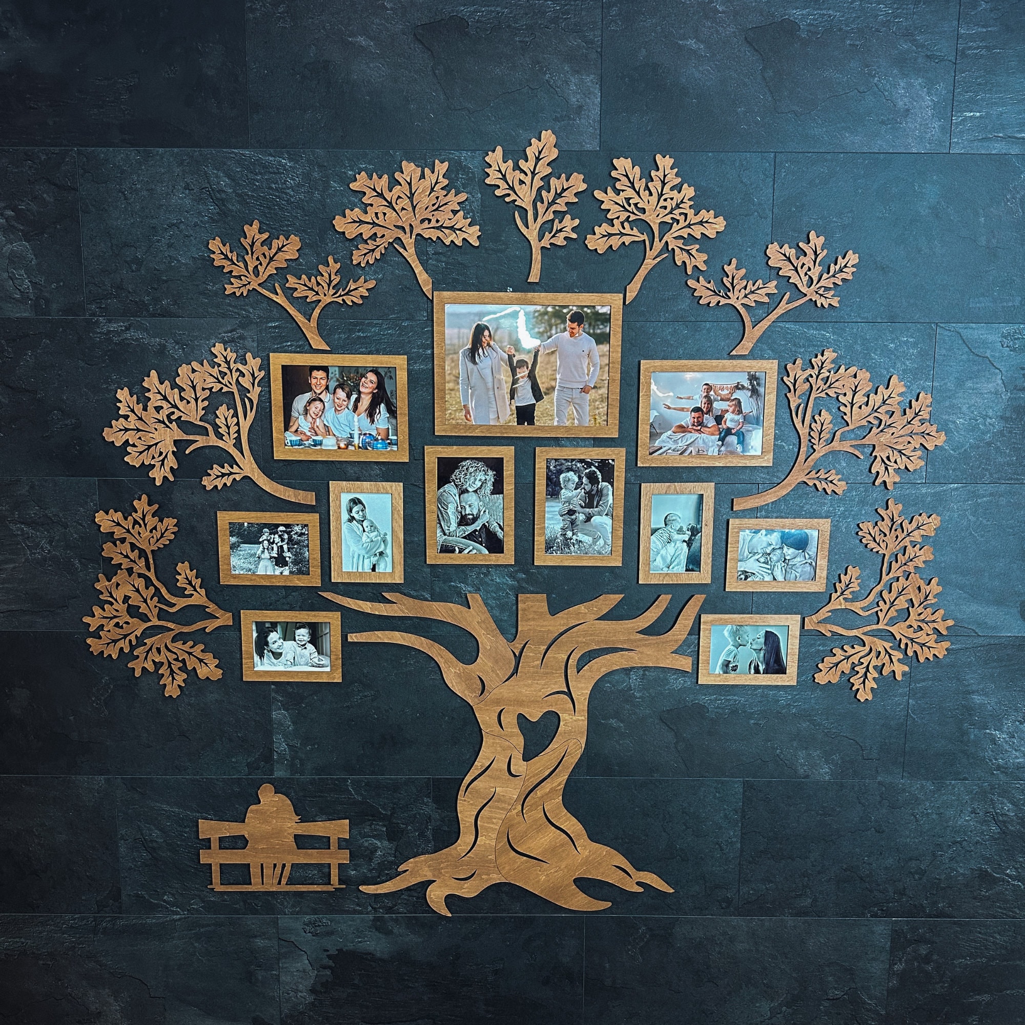 Tree of Life Wood Picture Photo Frame Portrait