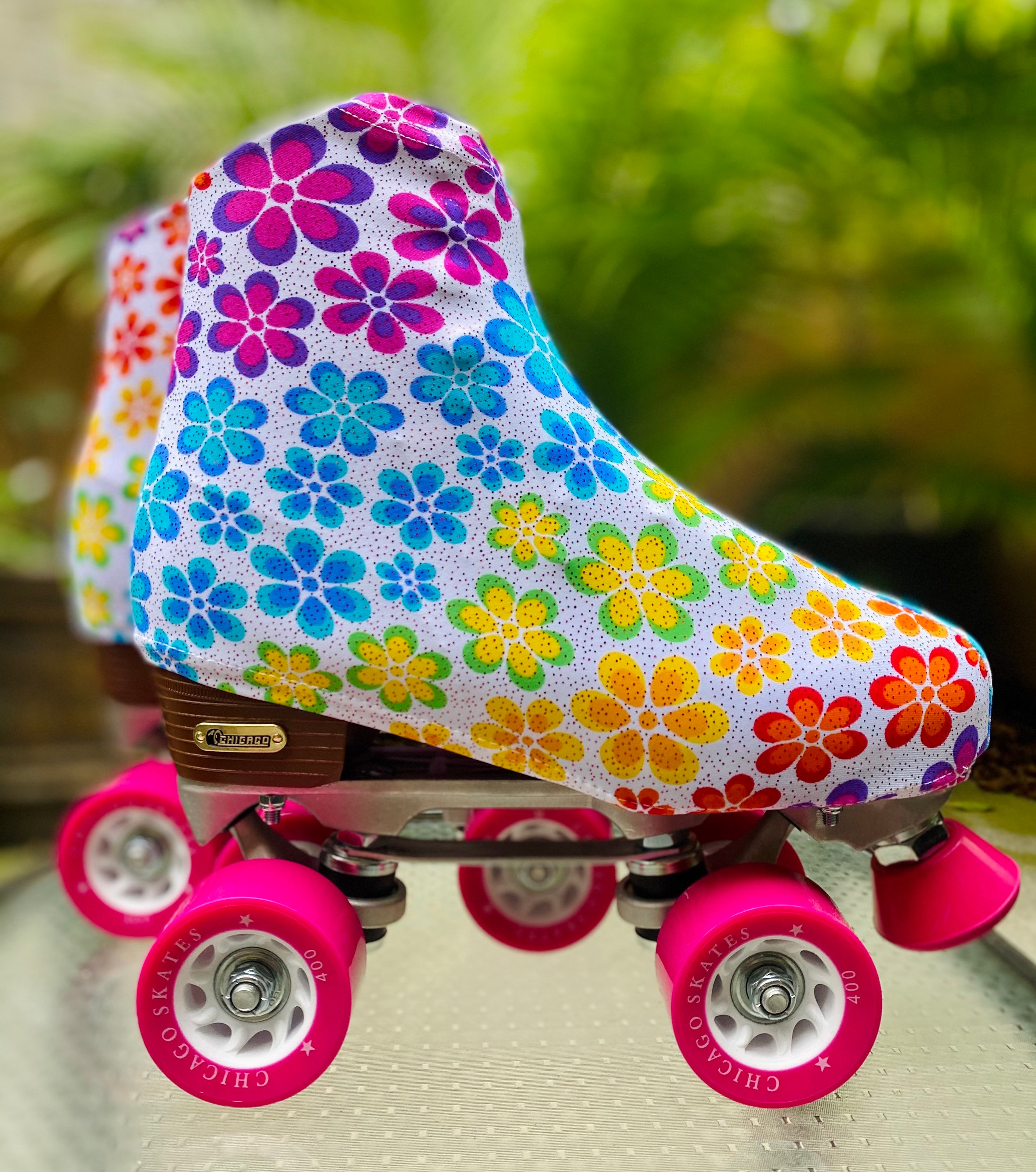 Roller Skate Boot Covers Daisy Passion Etsy.de