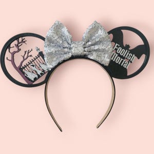 Foolish Mortal Mansion Ears, 3D Printed Mouse Ears