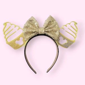 Orejas de diamantes de imitación Dole Whip Solo