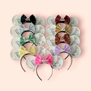 Snap & Play Drinking Around The World Showcase Ears, 3D Printed Epcot Drink Game Ear Headband image 7