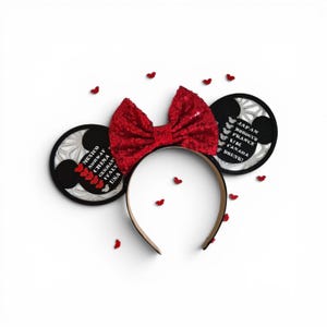 Snap & Play Drinking Around The World Showcase Ears, 3D Printed Epcot Drink Game Ear Headband image 1