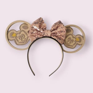 Waffle Mouse Ears, 3D Printed Snack Mouse Ears