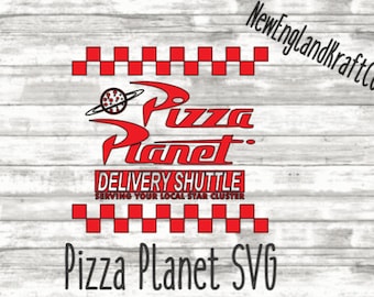 Pizza Planet SVG, Toy Story Pizza SVG, Pizza SVG