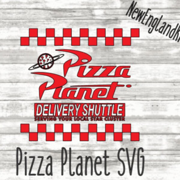 Pizza Planet SVG, Toy Story Pizza SVG, Pizza SVG