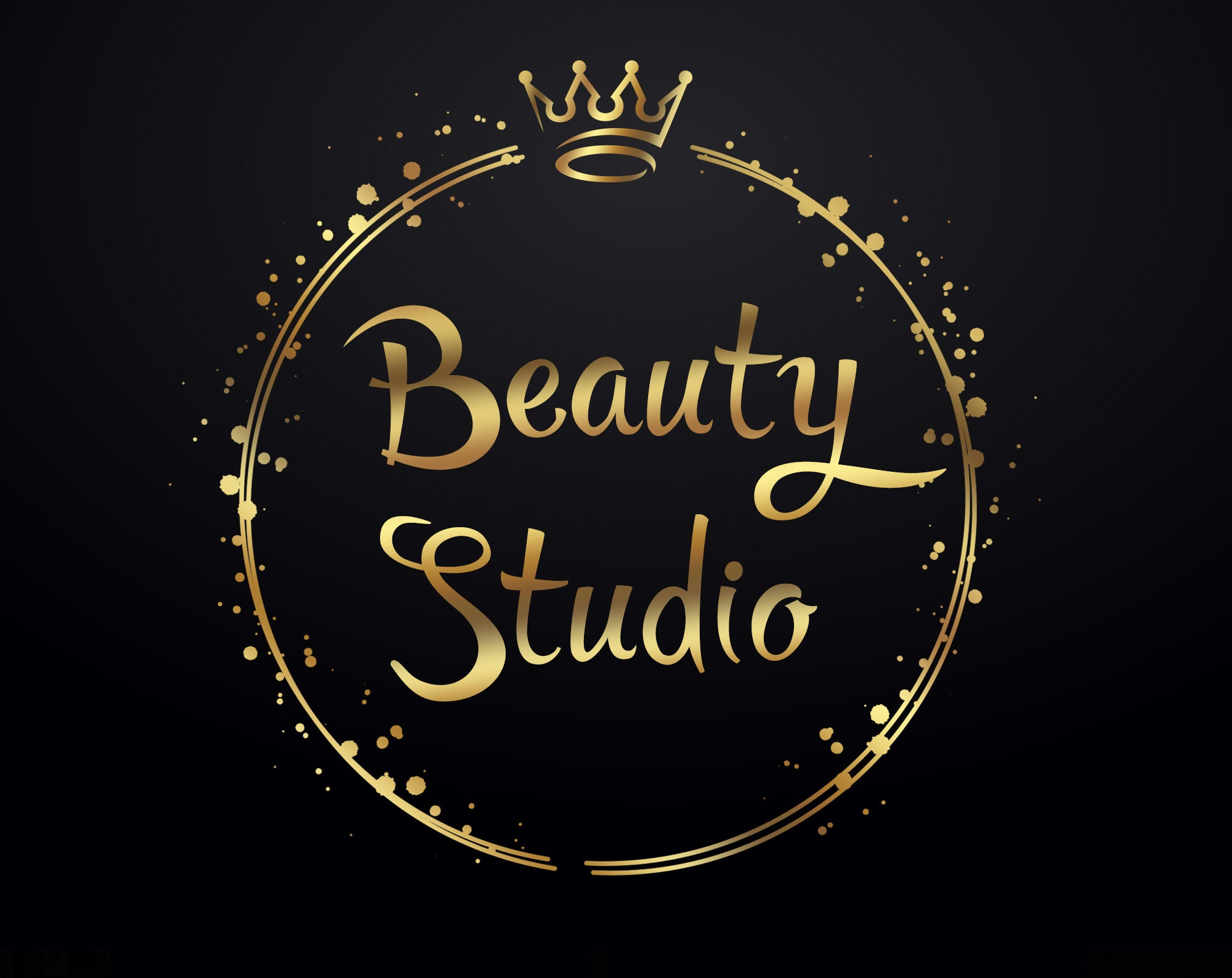 Beauty Gold Logo Design Fashion Logo For Store Boutique Logo Etsy