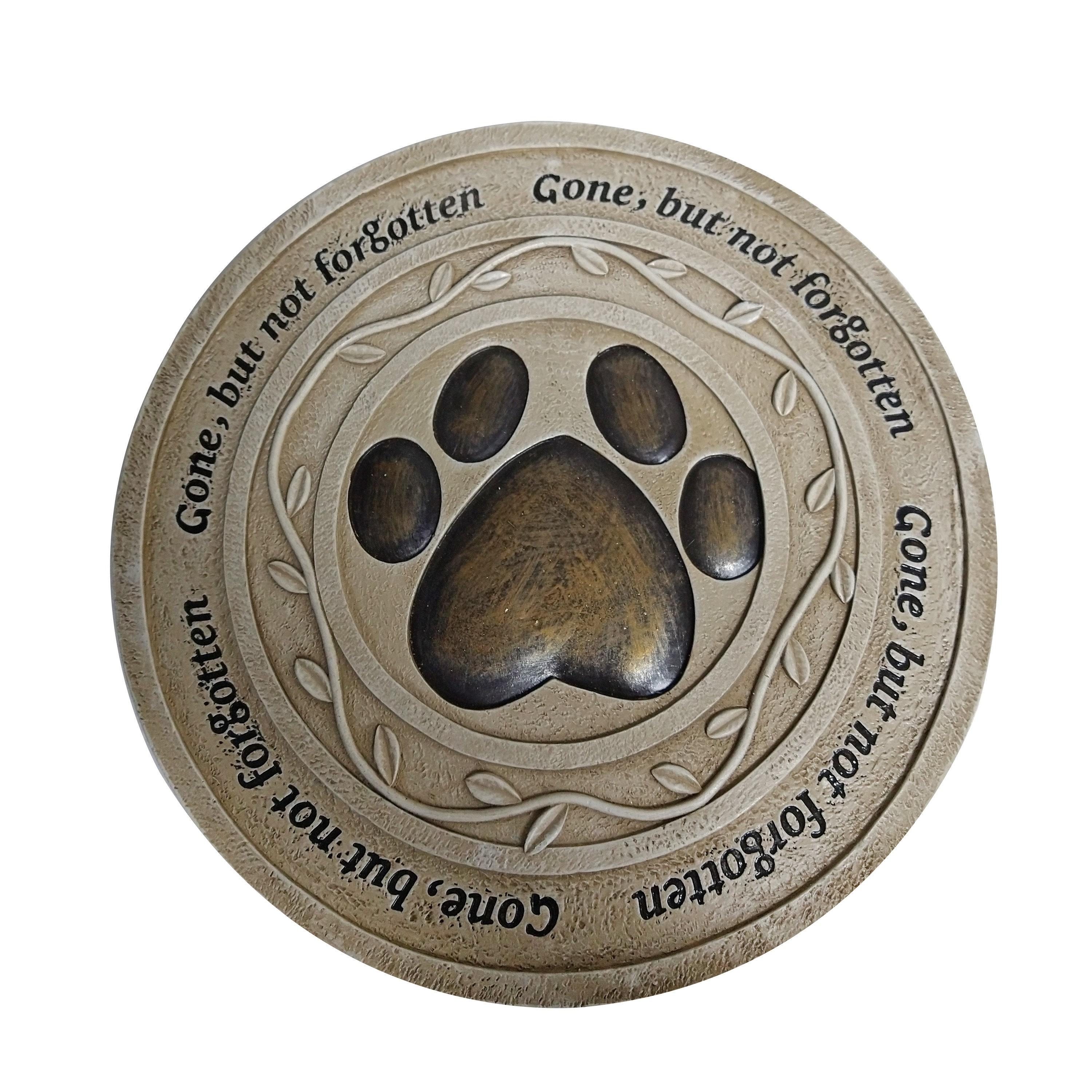 Gone but Not Pet Memorial Stepping Stone Etsy