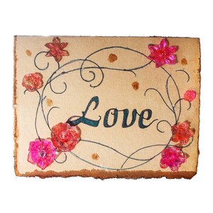 Carte-cadeau d'amour faite main, Saint-Valentin, Maman, Couples, Mariage, voeux en papier coton vintage, Design 3D pour une occasion spéciale