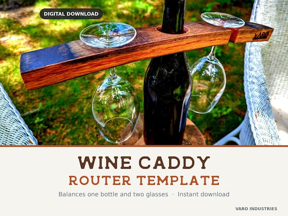 Wine Caddy Router Template