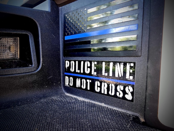 Police Line Do Not Cross sticker