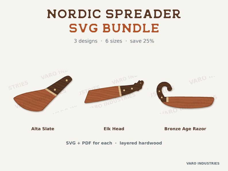 Nordic spreader SVG bundle
