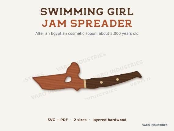 Swimming Girl Jam Spreader