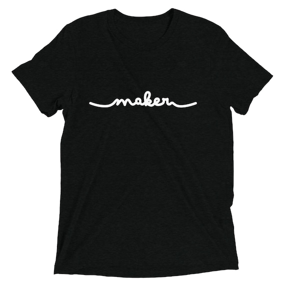 Maker Written Font T-shirt variant